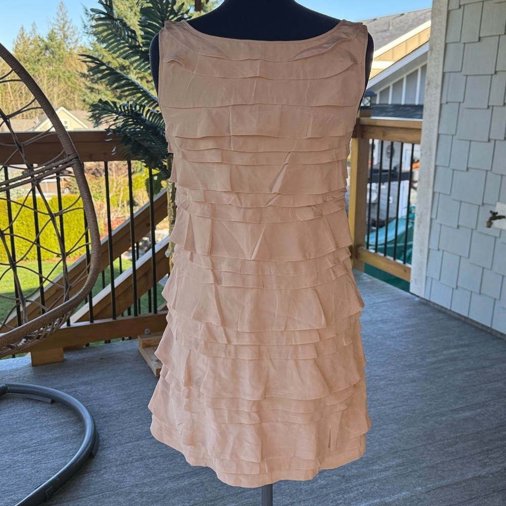 French Connection | Silk Ruffle Dress - Picture 5 of 8